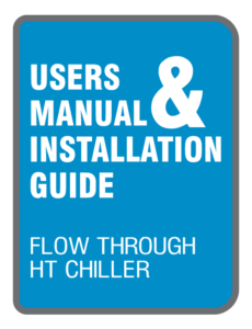 Image representing waterjet chiller user manual, flow-though chiller system