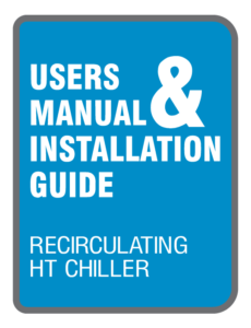 Image representing waterjet chiller user manual, recirculating chiller system